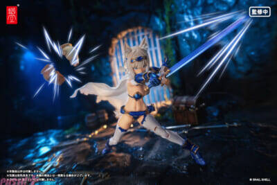 少女の柔らかな肌質感を忠実に再現!? 蝸之殼Snail Shellより『RPG-05 勇者 迅狼ウルフ 1/12スケール 完成品アクションフィギュア』が案内中