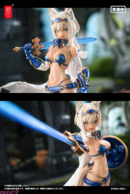 少女の柔らかな肌質感を忠実に再現!? 蝸之殼Snail Shellより『RPG-05 勇者 迅狼ウルフ 1/12スケール 完成品アクションフィギュア』が案内中