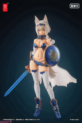 少女の柔らかな肌質感を忠実に再現!? 蝸之殼Snail Shellより『RPG-05 勇者 迅狼ウルフ 1/12スケール 完成品アクションフィギュア』が案内中