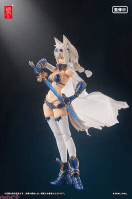少女の柔らかな肌質感を忠実に再現!? 蝸之殼Snail Shellより『RPG-05 勇者 迅狼ウルフ 1/12スケール 完成品アクションフィギュア』が案内中