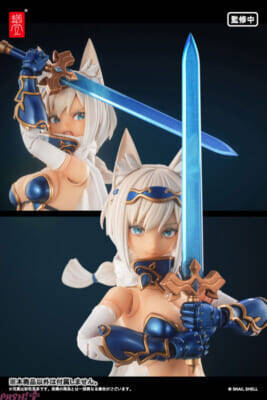 少女の柔らかな肌質感を忠実に再現!? 蝸之殼Snail Shellより『RPG-05 勇者 迅狼ウルフ 1/12スケール 完成品アクションフィギュア』が案内中