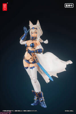 少女の柔らかな肌質感を忠実に再現!? 蝸之殼Snail Shellより『RPG-05 勇者 迅狼ウルフ 1/12スケール 完成品アクションフィギュア』が案内中