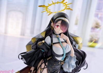 黒衣の修道服とセクシーな太もものギャップにメロメロ…！ 『ブルーアーカイブ』よりヒナタがスケールフィギュアで登場