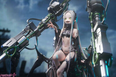 『勝利の女神：NIKKE』豪華版には特典「原画タペストリー」も付属！ レヴィアタンの1/7スケールフィギュアが案内中