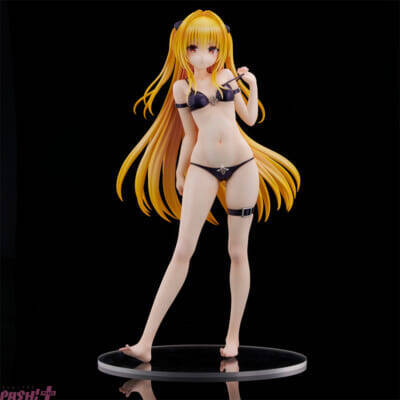恥嫌感を込めたヤミちゃんらしい表情もまた魅力的…！ 『ToLOVEる－とらぶる－ダークネス 水着シリーズ 「金色の闇」 1/4サイズ』が予約受付中