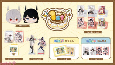 【にじさんじ】撮り下ろしビジュアル使用のアクリルスタンドやカワイイにじぱぺおかおバッグなどがラインナップ！ 「ぬいストア 1st Anniversary」グッズが販売決定