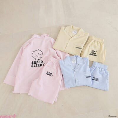 『ちいかわ』おうち時間に小さな癒しをくれるかわいいパジャマやスウェットがラインナップ！ LOWRYS FARMよりスペシャルコレクションが登場