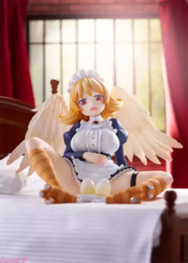 カゲキすぎるポーズで立体化!? 『異種族レビュアーズ』食酒亭のウェイトレス・メイドリーのフィギュアが登場
