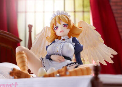カゲキすぎるポーズで立体化!? 『異種族レビュアーズ』食酒亭のウェイトレス・メイドリーのフィギュアが登場