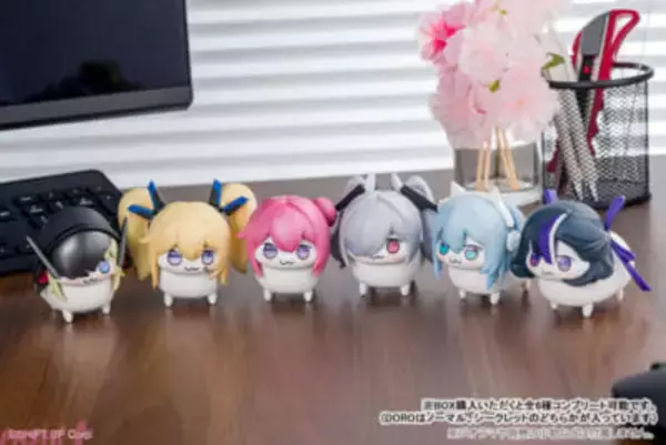 『勝利の女神：NIKKE』DOROが電動で走るアクションホビーに!? 全6キャララインナップのトレーディングフィギュアと専用ドッグランレールが登場