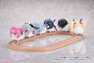 『勝利の女神：NIKKE』DOROが電動で走るアクションホビーに!? 全6キャララインナップのトレーディングフィギュアと専用ドッグランレールが登場