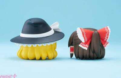 『東方Project』お出かけのお供にもピッタリ!? 「ゆっくり霊夢」「ゆっくり魔理沙」のかわいい「ねんどろいどもあ」2体セットが登場