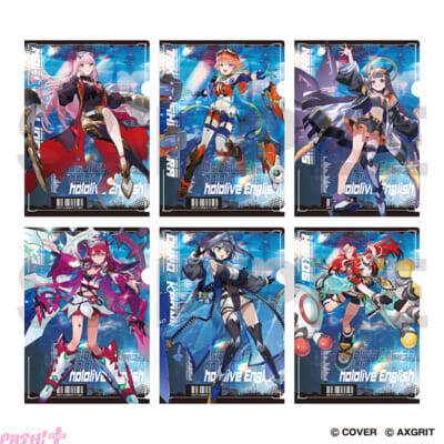 【ホロライブ】森カリオペ、小鳥遊キアラ、一伊那尓栖、IRyS、オーロ・クロニー、ハコス・ベールズの6人がAnti×Gravity Unitを身にまとった姿で登場！ 「ホロライブEnglish -Myth-＆-Promise-」POP UP SHOPが開催