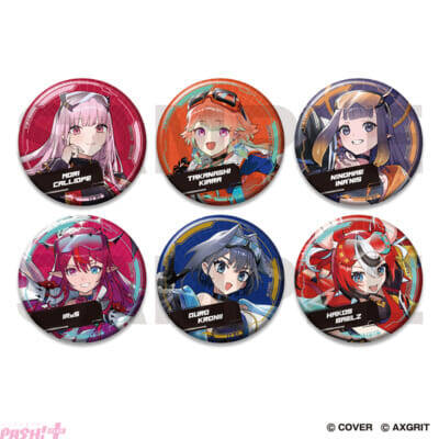 【ホロライブ】森カリオペ、小鳥遊キアラ、一伊那尓栖、IRyS、オーロ・クロニー、ハコス・ベールズの6人がAnti×Gravity Unitを身にまとった姿で登場！ 「ホロライブEnglish -Myth-＆-Promise-」POP UP SHOPが開催