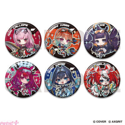 【ホロライブ】森カリオペ、小鳥遊キアラ、一伊那尓栖、IRyS、オーロ・クロニー、ハコス・ベールズの6人がAnti×Gravity Unitを身にまとった姿で登場！ 「ホロライブEnglish -Myth-＆-Promise-」POP UP SHOPが開催