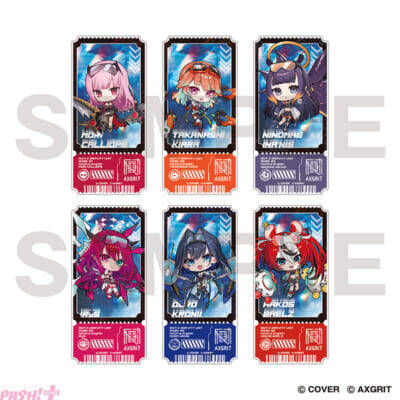 【ホロライブ】森カリオペ、小鳥遊キアラ、一伊那尓栖、IRyS、オーロ・クロニー、ハコス・ベールズの6人がAnti×Gravity Unitを身にまとった姿で登場！ 「ホロライブEnglish -Myth-＆-Promise-」POP UP SHOPが開催