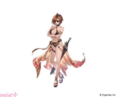 『グラブル』アウギュステフェスに胸を躍らせるヨウ、コウ、スイたち。そして物陰から見つめる謎の影――!? 期間限定イベント「フォックステイル・サマー」が開催