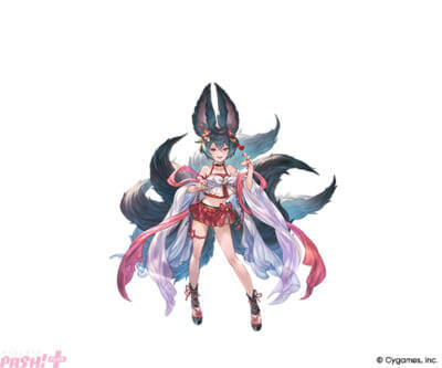 『グラブル』アウギュステフェスに胸を躍らせるヨウ、コウ、スイたち。そして物陰から見つめる謎の影――!? 期間限定イベント「フォックステイル・サマー」が開催