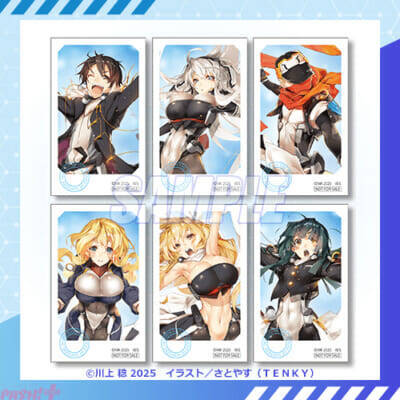 【境ホラ】原作イラストレーター・さとやす先生の貴重なイラストを使ったグッズがラインナップ！ 『境界線上のホライゾン』オンラインくじが再登場