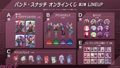 【プリオケ】第42話にバンド・スナッチが再登場！ 女装バージョンやアリスピアン態のアイテムにも注目の『プリンセッション・オーケストラ』オンラインくじが発売決定