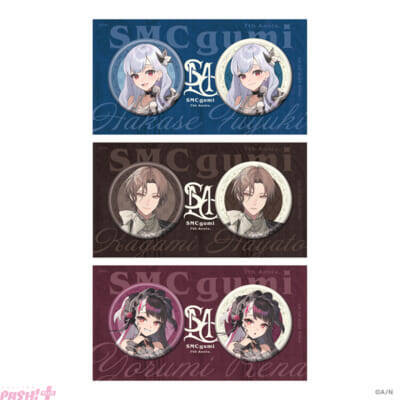 【にじさんじ】葉加瀬冬雪、夜見れな、加賀美ハヤトの「SMC組」活動7周年を祝う「SMC組 7th Anniversary」グッズが登場！