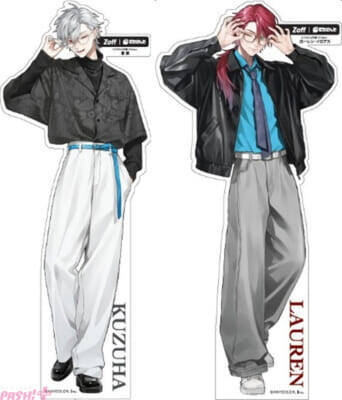 【にじさんじ】葛葉とローレン・イロアスをモチーフにしたメガネとサングラスが登場！ Zoffとの初コラボによるアイウェアコレクション「Zoff｜にじさんじ」が発売決定