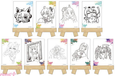 【ホロライブ】白上フブキ、夏色まつりの描き下ろし自画像グッズも登場!? 『ホロライブプロダクション ART JAM!!!フェア in animate』オンリーショップが開催