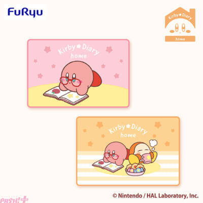 【星のカービィ】メガネをかけたカービィがカワイイ！ フリューの大人気シリーズ「Kirby★Diary」第2弾はBIGぬいぐるみやぬーどるストッパーフィギュアが展開