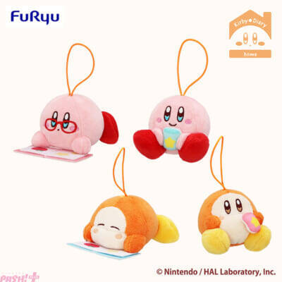 【星のカービィ】メガネをかけたカービィがカワイイ！ フリューの大人気シリーズ「Kirby★Diary」第2弾はBIGぬいぐるみやぬーどるストッパーフィギュアが展開