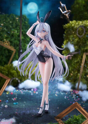 華奢な体にフィットしたバニースーツは大胆に開いた胸元から目が離せない…！ アニメ『死亡遊戯で飯を食う。』幽鬼が《キャンドルウッズ》のバニースーツ姿でフィギュア化