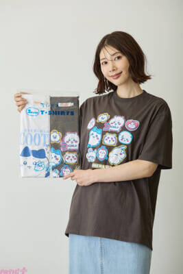 『ちいかわ』カワイイぷっくりシールのノベルティ付きで限定発売！ 大好評だったパックTシャツが『ちいかわT-SHIRTS FES 2026』としてカムバック
