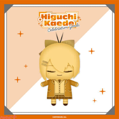 【にじさんじ】金のにじぱぺっと、スクイーズマスコット、アクリルフラワーベースがラインナップ！ 樋口楓登録者100万人を記念した「Higuchi Kaede Celebration Goods」が受注販売開始
