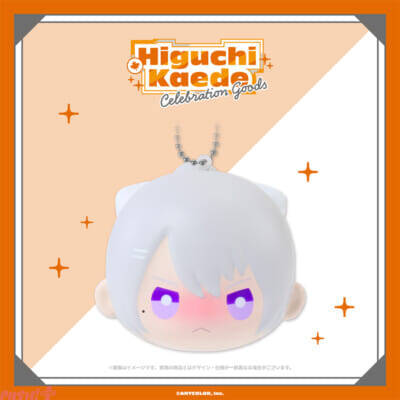【にじさんじ】金のにじぱぺっと、スクイーズマスコット、アクリルフラワーベースがラインナップ！ 樋口楓登録者100万人を記念した「Higuchi Kaede Celebration Goods」が受注販売開始