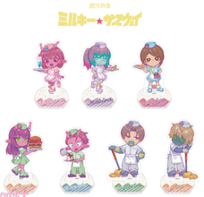 【ミルサブ】劇場公開間近のアニメ『銀河特急 ミルキー☆サブウェイ』のアニメイトフェアが初開催！ 描き下ろし新グッズも登場