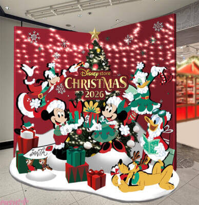 【ディズニー】ミッキー＆フレンズと一緒に笑顔あふれるクリスマスを！ ホリデーシーズンを彩る新コレクションがディズニーストアで順次発売