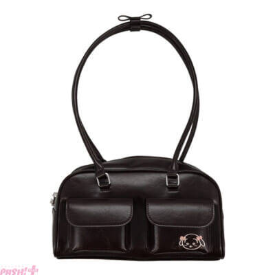 【ちいかわ】リボンをつけたちいかわたちの刺繍がかわいすぎる…！ おでかけにピッタリな『ちいかわ ボストンバッグ』が新登場