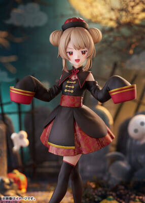 名取さながかわいいキョンシー衣装で立体化！ 「さなのばくたん。」会場に展示された原型師・saiさんによるフィギュアがさらに魅力を増して登場