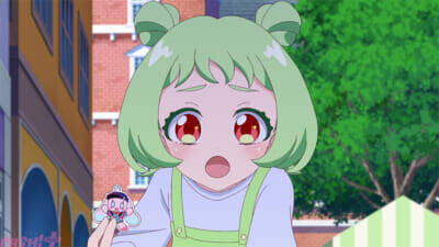 アニメ『おねがいアイプリ』いのりとあおいは、同じクラスの友坂ぐみからなくしたシールを見つけて欲しいとおねがいされて…？ 第3話「たったひとつのだいすき」あらすじ＆先行カット