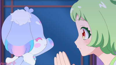 アニメ『おねがいアイプリ』いのりとあおいは、同じクラスの友坂ぐみからなくしたシールを見つけて欲しいとおねがいされて…？ 第3話「たったひとつのだいすき」あらすじ＆先行カット