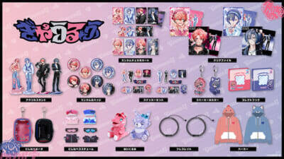 【にじさんじ】赤城ウェン＆小柳ロウの「ぎゃうるふ」グッズが発売決定！ スタイリッシュ＆キュートなアクリルスタンドやランダムチェキ風カードがラインナップ