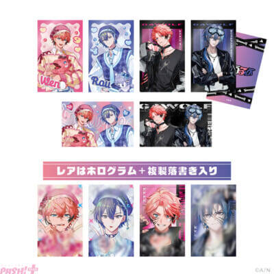 【にじさんじ】赤城ウェン＆小柳ロウの「ぎゃうるふ」グッズが発売決定！ スタイリッシュ＆キュートなアクリルスタンドやランダムチェキ風カードがラインナップ