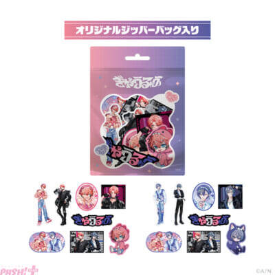 【にじさんじ】赤城ウェン＆小柳ロウの「ぎゃうるふ」グッズが発売決定！ スタイリッシュ＆キュートなアクリルスタンドやランダムチェキ風カードがラインナップ