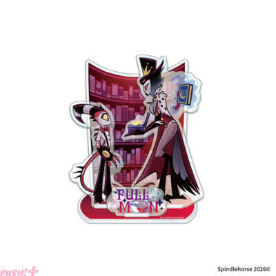 アニメ『HELLUVA BOSS(ヘルヴァ・ボス)』限定缶バッジがもらえるフェアがアニメイト通販で開催！ 作中のエピソードをモチーフにしたアクリルスタンドも登場