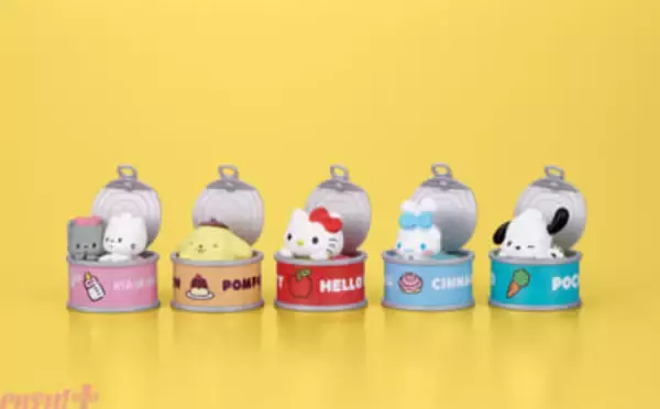 【サンリオ】缶からひょっこり顔を出すキティやポムポムプリンたちがカワイイ！ 『カンキャラ！ サンリオキャラクターズ』が発売決定