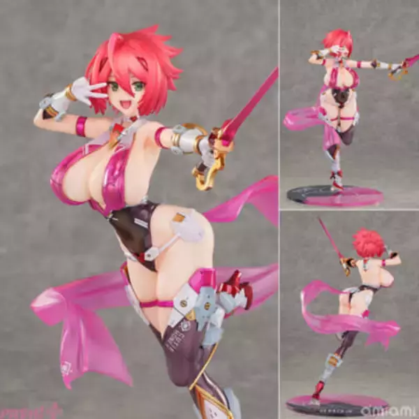 ダイナミックなバスト＆ヒップとピンクアーマーに視線が吸い込まれる…！ 『キューティーハニーNova』よりキューティーハニーが1/6スケールフィギュアで登場