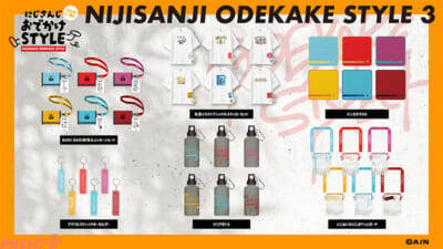 【にじさんじ】リゼ・ヘルエスタやアンジュ・カトリーナの名言イラストTシャツなどが登場！ 「にじさんじおでかけSTYLE～さんかいめ！～」が12月19日18時より販売開始