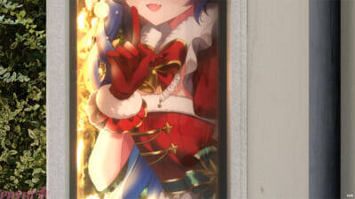 にじさんじがクリスマスムードを盛り上げる！ サンタクロースに扮した葛葉や剣持刀也、魔界ノりりむたちに注目の『にじサンタを探せ』屋外広告掲出開始