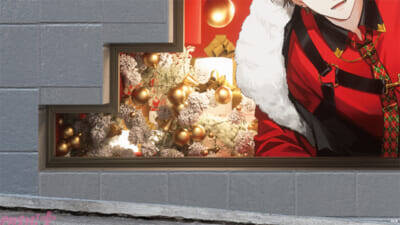 にじさんじがクリスマスムードを盛り上げる！ サンタクロースに扮した葛葉や剣持刀也、魔界ノりりむたちに注目の『にじサンタを探せ』屋外広告掲出開始