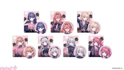 【にじさんじ】Idiosが最強激かわモデル集団に！ ブラック×ピンクファッションに注目の『くじスクエア Idiosくじ』が発売