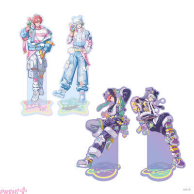 【にじさんじ】赤城ウェン＆叢雲カゲツの「きゅんbro」グッズが発売決定！ ポップな衣装のオーロラアクスタやミニミニマスコットがラインナップ